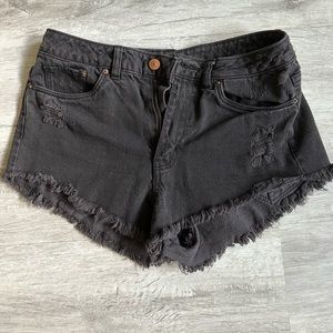 Black Mini Shorts